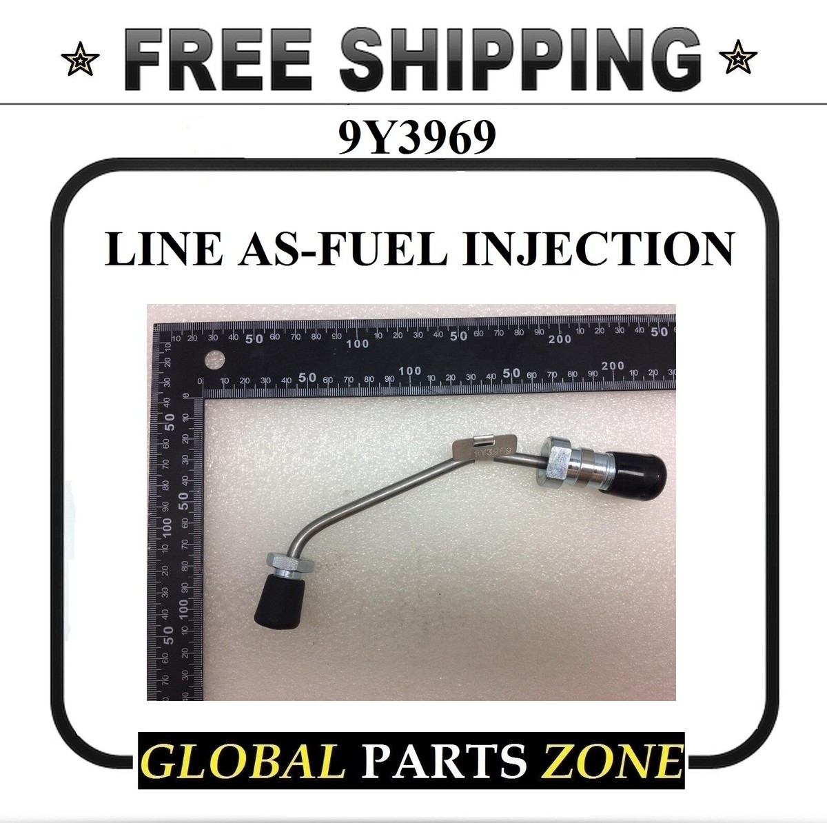 9Y3969 - LINE AS-FUEL INJECTION 7C5570 2W8142 for 9Y3969 - LINE AS-FUEL INJECTION 7C5570 2W8142 for