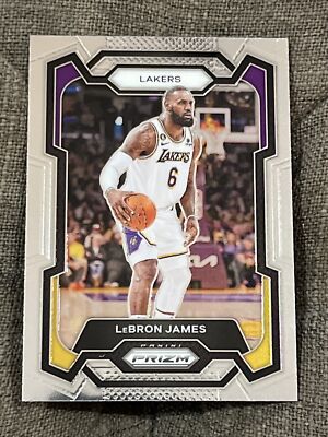 2023-24 Panini Prizm Basketball #63 LeBron James Base Los