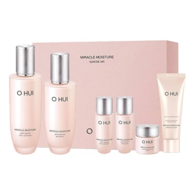 OHUI Miracle Moisture Skin care Duo Special Set Optimum Hydration K-beauty