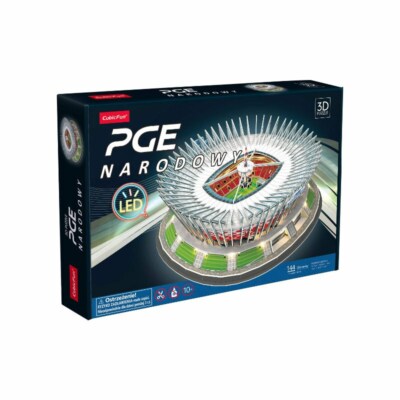 6944588205416 3D Puzzle PGE Nationalstadion LED Version L541H Cubic Fun 