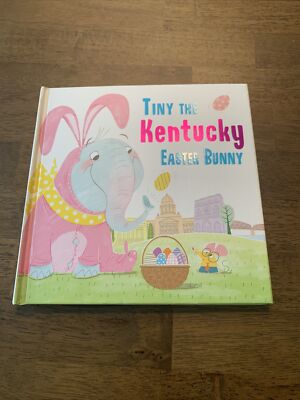 Tiny the Kentucky Easter Bunny by Eric James (2018, Hardcover) Basket