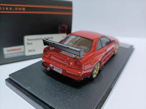 HPI Racing 1/43 Nissan Skyline GT-R R34 Tommykaira rot - Bild 3 von 6