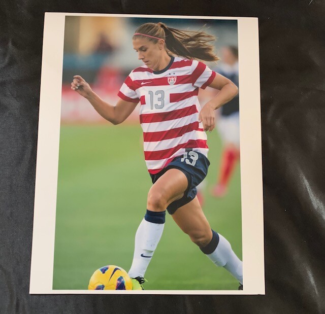 USWNT USA SOCCER ALEX MORGAN #7 8