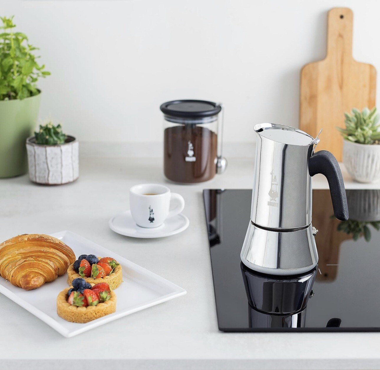 Cafetière italienne Bialetti Venus 4 tasses en acier pour plaque induction - 3