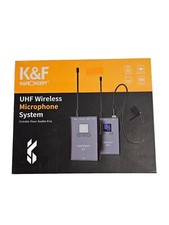 K&f Concept M-9 M9 Wireless Microphone Lavalier Microphone Transmitter Receiver