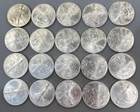 20 1996 US 1ozt .999 Silver Eagle $1 Key Date BU w/spots toning tube L24397