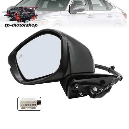 8pin Side Mirror Touring with BSM Signal Driver Side For 2022-2024 HONDA CIVIC