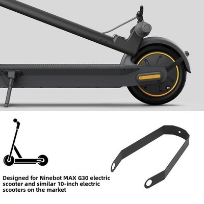 Für Für Ninebot Für Max G30 Scooter Heck Schutzblech Schwarz Halterung Clip S