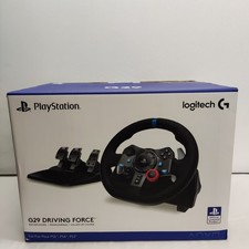 LOGITECH G29 DRIVING FORCE GAMING RACING WHEEL AND PEDAL SET FOR PS3 PS4 PS5