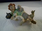 LADY KEEPER of the CATS - SHELF SITTER  Shenandoah Designs- no box, no paperwork