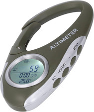 AMTAST Barometro Digitale Altimetro Termometro Multifunzione Monitor Di Altitudi