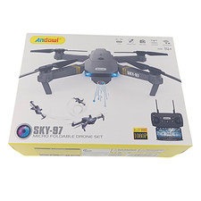 Drohne mit Kamera, Full HD, WLAN & Höhenhaltefunktion, Live-Übertragung, Neu