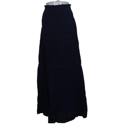Divided by H&M, Maxirock, Größe: 38, Blau, Baumwolle, Einfarbig, Damen #dLU