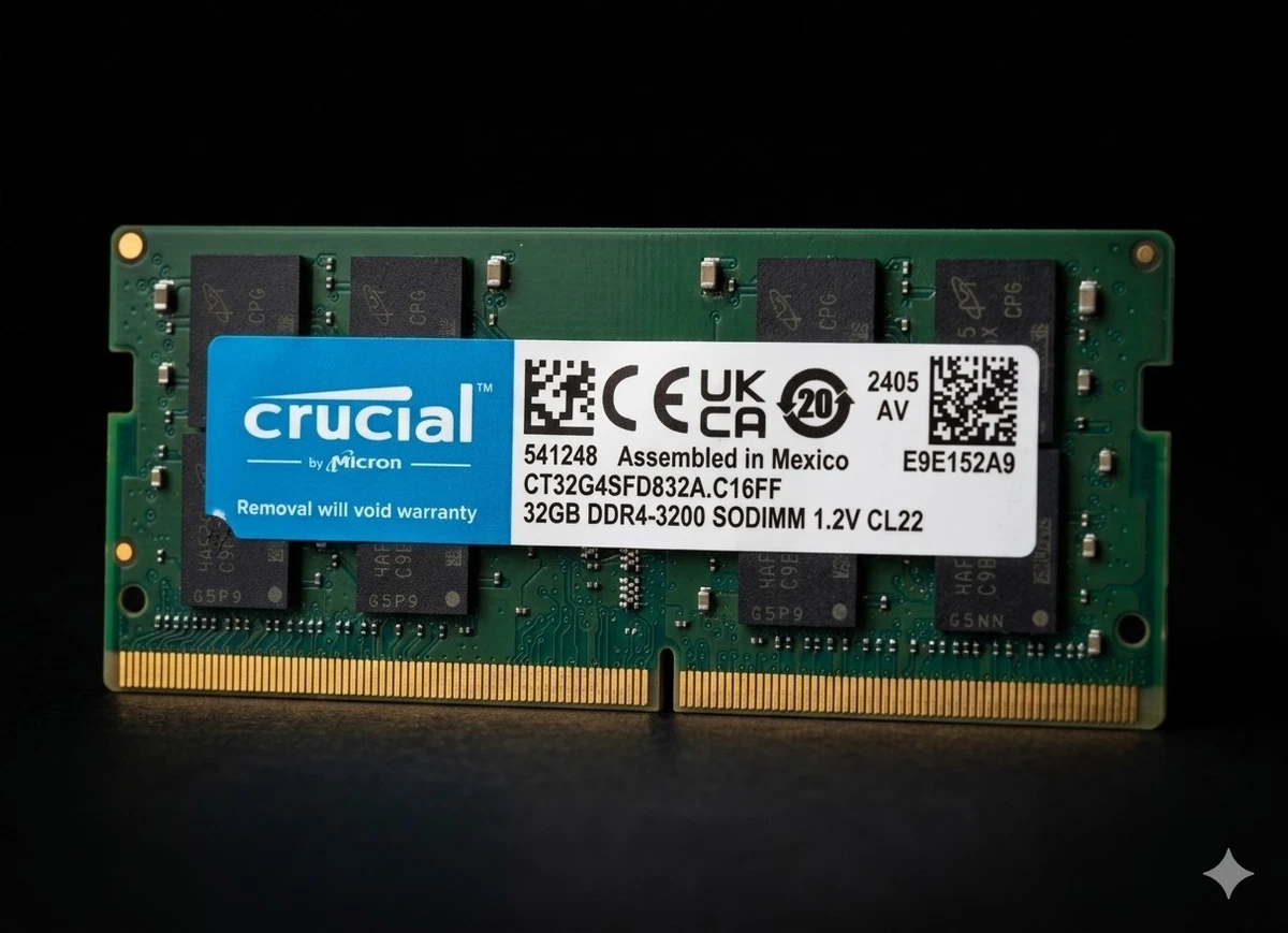 Crucial DDR4 SDRAM 32 GB Total Capacity Memory (RAM) for sale - eBay