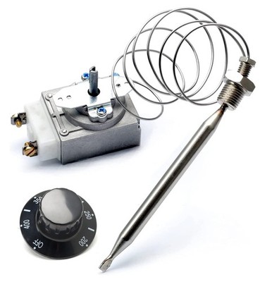 1175 Thermostat RX-1-36, 60125401 for Fryer 1/4'' Mpt Stuff Box Silver