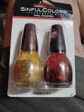 New Sinful Colors Nail Enamel Colors #2233 And #2332 Limited Edition Made In USA