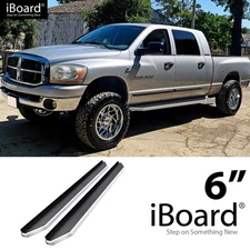 APS Running Board Polished 6" Fit Dodge Ram 1500 2500 3500 Mega Cab 06-08