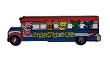 Grateful Dead   Jerry Bears Riding in Bus Enamel Pin