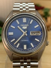 Seiko 5 Automatic Men's Vintage 7009 Blue Dial Japan Made Watch