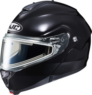 HJC C91 Modular Snow Helmet - Dual Pane - Electric - Solid - Black - 2XL