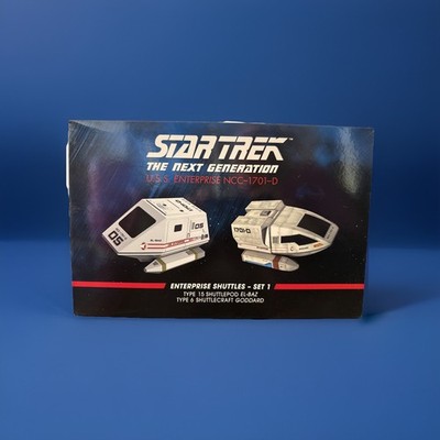 Eaglemoss Star Trek USS Enterprise NCC-1701-D Enterprise Shuttle Set 1