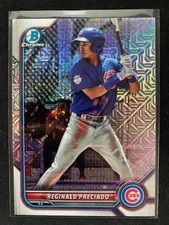 2022 Bowman Chrome Reginald Preciado #BCP-44 Mojo Refractor Chicago Cubs