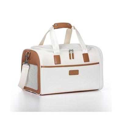 Traveler's Choice Argo Pawsport to Adventure Pet Carrier, Tan