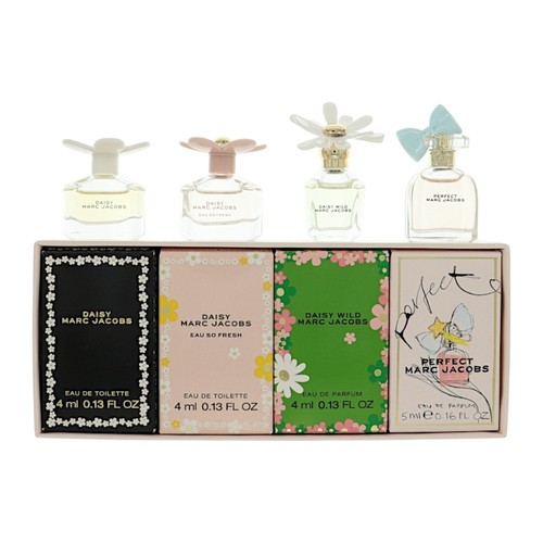 Marc Jacobs Variety Mini Set by Marc Jacobs Gift Set for Women 4 Pc Gift