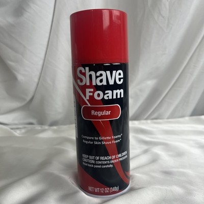 Shave Foam Regular Luxury Men 12 Oz Can Brand New