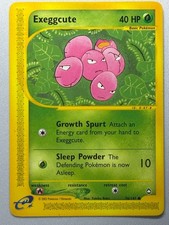 Exeggcute 76/147 Aquapolis (E-reader) Pokemon Lightly Played