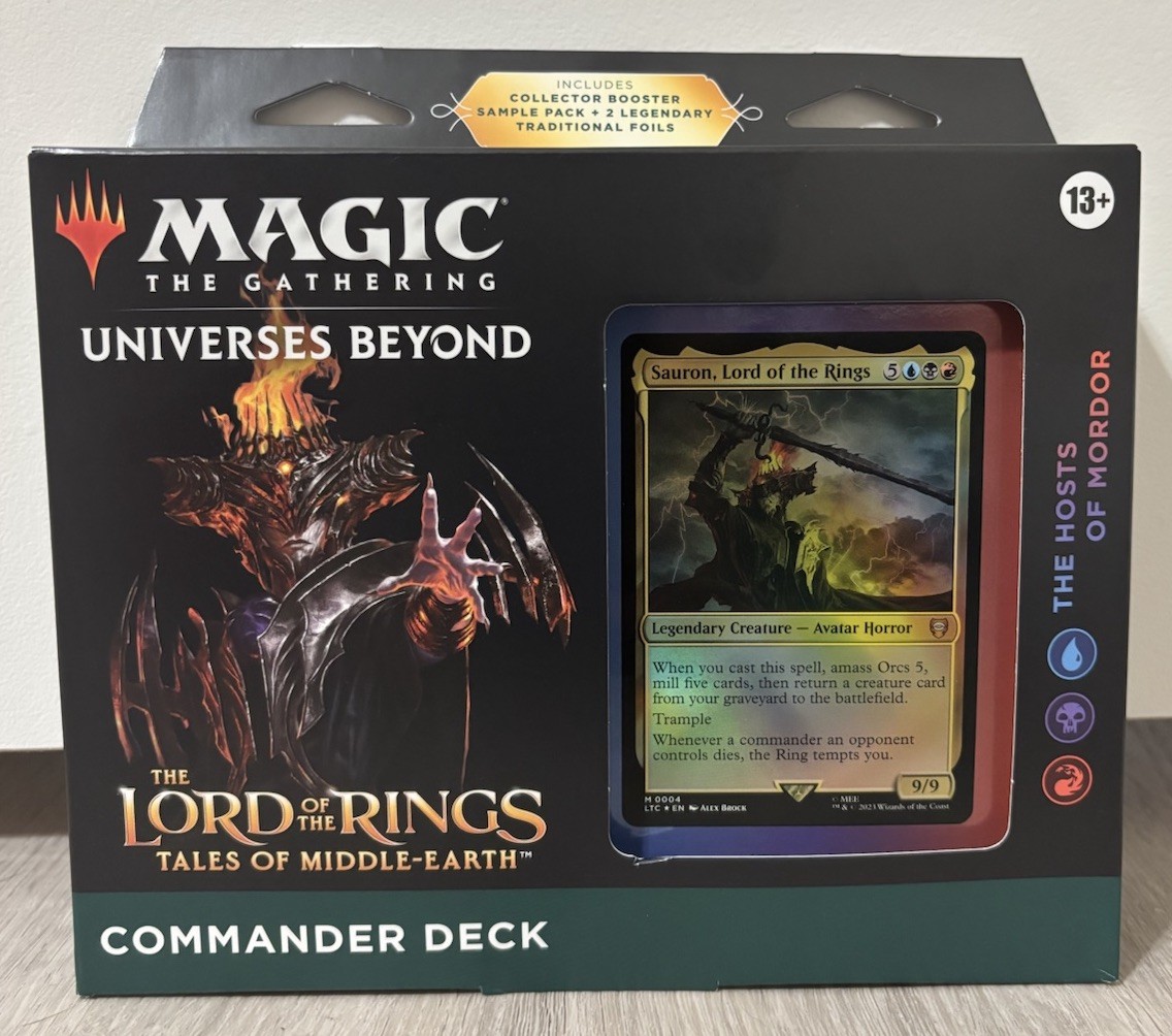 mtg lotr mordor commander deck Amazon.com: Magic: The Gathering The Lord of The Rings: Tales of  Middle-Earth Commander Deck 4 + Collector Booster Sample Pack : Toys & Games