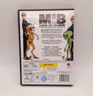 Men In Black The Animated Series MIB Season 1 DVD PAL Region 2 | eBay
