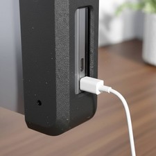 Under Desk Laptop Holder Easy to Install Adjustable Device Dock for Office