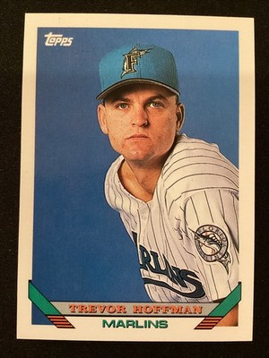 1993 Topps Trevor Hoffman-Miami Marlins Rookie #572