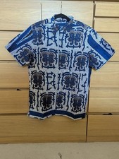 Herren Kurzarmhemd mit afrikanischem Print