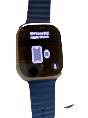 Apple Watch Ultra 2 (GPS + Cell) 49MM Titanium Case Blue Ocean Band One Size