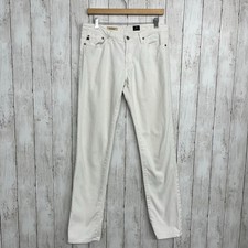Adriano Goldschmied The Premiere Skinny Straight White Cotton Jeans Flawed 29R