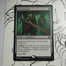 Vorpal Sword AFR Adventures in the Forgotten Realms 124 normal rare