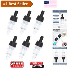 Reliable 1-Way Check Valves for Fish Tanks - 6 Pack with Barb Connection