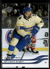 2025 Upper Deck Hockey Series 1 Justin Faulk #149 St. Louis Blues