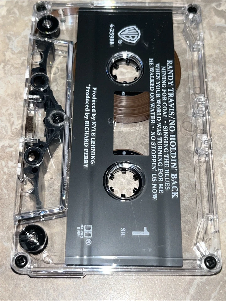 Randy Travis No Holdin Back (Cassette) ***TESTED***NM*** - Image 4 of 4