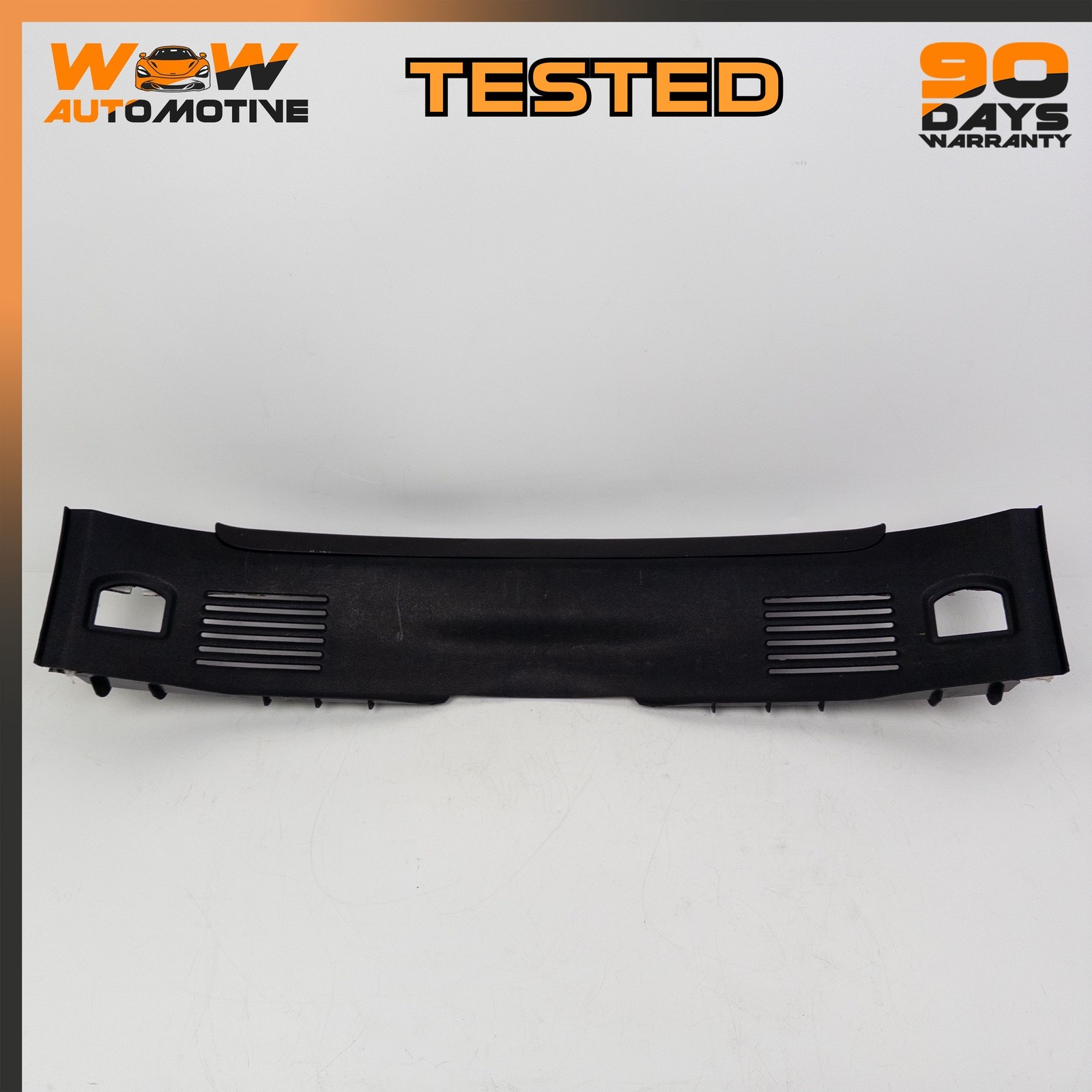 04-13 BENTLEY CONTINENTAL GT GTC GATE TRUNK LOCK COVER SILL SCUFF PANEL TRIM OEM