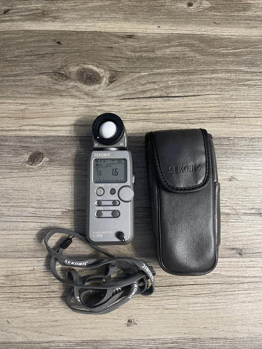 Sekonic L-358 Flash Master with RT-Module 32 Pocketwizard Transmitter