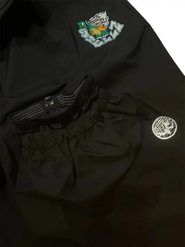 Pantalones holgados de esquí de snowboard negros Smooth18 Shellz para hombre Foto 4 de 4