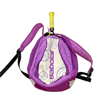 Vintage Babolat Junior Club Tennis Bag Backpack Double-Compartment Purple