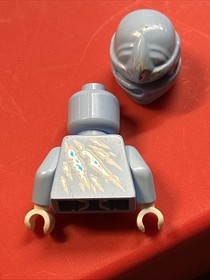 LEGO Ninjago Rare Zane NRG light blue ice minifigure 9590 Njo0069