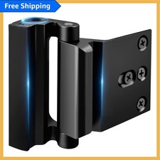 Child Proof High Security Door Lock - 3" Stop, 800 lbs Reinforcement for Safety