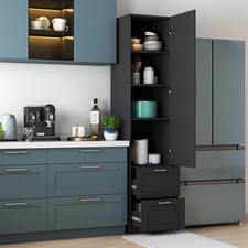 Standard kitchen Pantry,Tall Cabinet,Freestanding Cabinet with one door