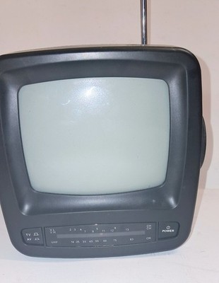 Jensen J53-BW 5'' Portable Black/White TV CRT Camping