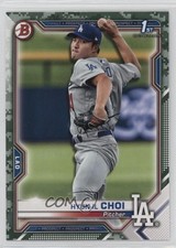 2021 Bowman Prospects Camo Border Hyun-il Choi #BP-130 1r59